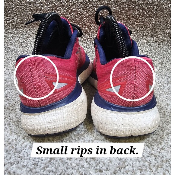 Brooks Glycerin 19 Women 7.5 B Purple Red Pink 1203431B623 Running Shoe - Picture 8 of 14